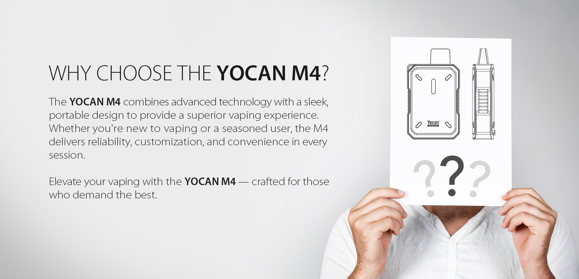 WHY CHOOSE THE YOCAN GOLD M4